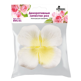 "BOOMZEE" BWL-01 Декоративные лепестки роз 5 x 5 см 100 шт "Атекс" г. Пермь