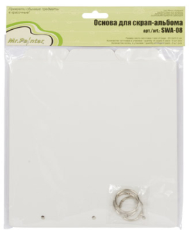 "Mr.Painter" SWA-06 Основа для скрап-альбома 15,2 х 15,2 см 5шт "Атекс" г. Пермь