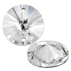 "Zlatka" ZSS-01 Crystal 14 мм стекло 4 шт в пакете с еврослотом белый (crystal) "Атекс" г. Пермь