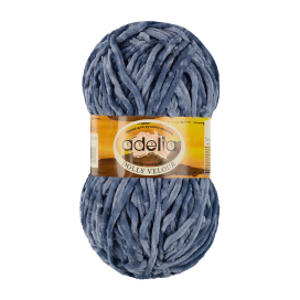 Пряжа ADELIA "DOLLY VELOUR" 100% микрополиэстер 100 г 93 м ± 6 м "Атекс" г. Пермь