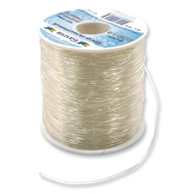 Шнур "Gamma" 1 мм ECG-1.0 силиконовый 50 м ±0.5 м прозрачнный "Атекс" г. Пермь