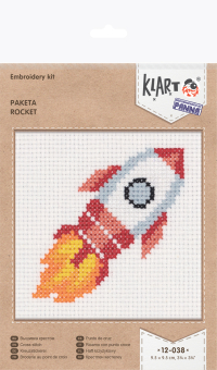 "Кларт" 12-038 "Ракета" 9.5 х 9.5 см "Атекс" г. Пермь