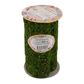 "Blumentag" BML-16 Лента из натурального мха 16 см 1.2 м зеленый "Атекс" г. Пермь