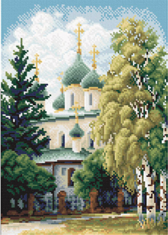 ПС-0113 "Церковь" 20.4х28.5см "Атекс" г. Пермь