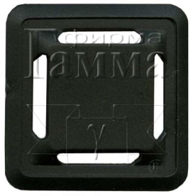 "GAMMA" RP01 Накладка для крепления ремня  100 шт. ЧЕРНЫЙ "Атекс" г. Пермь