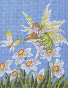 Ф-0395 "Фея нарциссов" 22x27 см СК "Атекс" г. Пермь