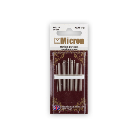 "Micron" набор швейных игл KSM-101 блистер 20 шт 5/10 "Атекс" г. Пермь