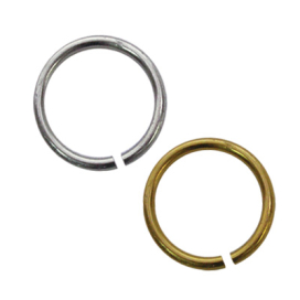 Кольцо "Micron" цв.мет. МК-07 d вн. 5мм 25шт "Атекс" г. Пермь