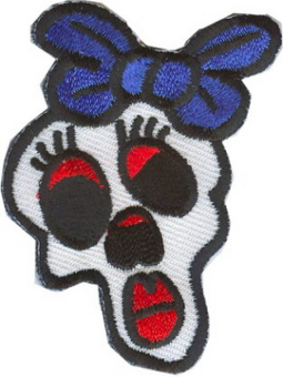 Нашивка Влюблённая черепушка 1360154 "Атекс" г. Пермь