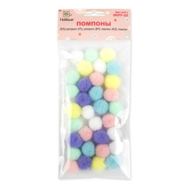 "Hobbius" SKPF-20 Помпоны 20 мм 30 шт "Атекс" г. Пермь