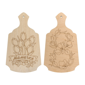 ВД-326 Доска для выжигания и росписи фанера 18х11 см "Атекс" г. Пермь