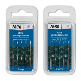 "АРТИ" 0220-02 (№70-80) универсальные 5шт в блистере "Атекс" г. Пермь