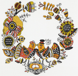 ПТ-1955 "Семейное гнёздышко" 35 x 33 см "Атекс" г. Пермь