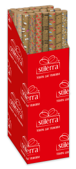 "Stilerra" KWP-1 упаковочная крафт-бумага "ассорти" 100 x 70 см УЦЕНКА!!! "Атекс" г. Пермь