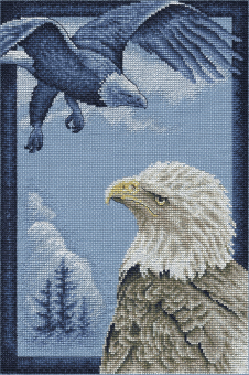 Набор для вышивания "PANNA" PT-1832 "Свободный полет" 22.5  х 32.5  см "Атекс" г. Пермь