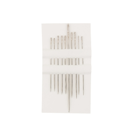 Иглы для шитья ручные "Gamma" NIR-37 набор № 3 для ручного шитья 10 шт  "Атекс" г. Пермь