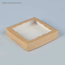 Коробочка для печенья 25х25х3 см "Атекс" г. Пермь
