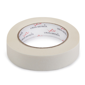 "VISTA-ARTISTA" Клейкая лента для художественных работ VPT-03 50 м 25 мм белый "Атекс" г. Пермь