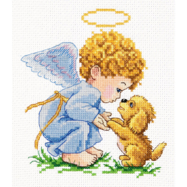035-14 "Мой добрый ангел" 13 х 14 см "Атекс" г. Пермь