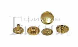 Кнопки металл "альфа" d 12.5мм 1440шт ±20шт "Атекс" г. Пермь