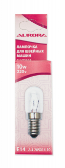 Лампочка для шв. машин Aurora AU-205014-10 винтовая 20х50 мм 10W 220V "Атекс" г. Пермь