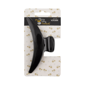 "CHERRY MARY" V/K1009 Заколка "Краб" для волос 1 шт №01 чер "Атекс" г. Пермь