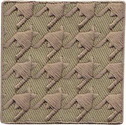 Нашивка Заплатка "Гусиная лапка" бежевая 15863174 "Атекс" г. Пермь