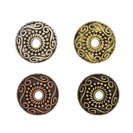 Розетка для бус MFR-04 1 см 20 шт"Zlatka" "Атекс" г. Пермь