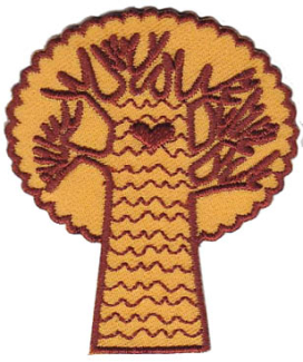 Нашивка Баобаб с сердцем 16611182 "Атекс" г. Пермь