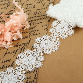 Гипюр 55 мм 9 ± 0,5 м белый "Атекс" г. Пермь