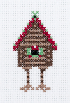 Набор для вышивания "Кларт" 12-061 "Избушка" 7.5  х 11 см "Атекс" г. Пермь