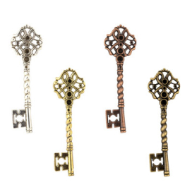 "Zlatka" Подвеска MFP-12 ключ 2х6.8 см 3 шт "Атекс" г. Пермь