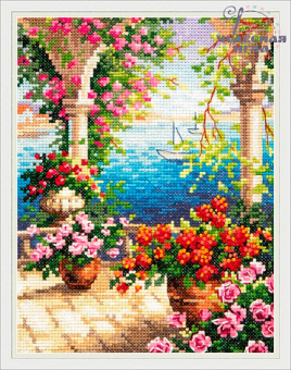 048-10 "Цветочный бриз" 15 х 20 см "Атекс" г. Пермь