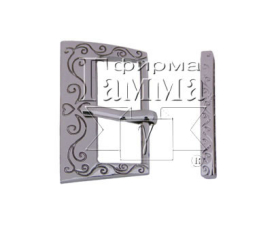 Пряжка GB 1300 "Micron" с орнаментом "Атекс" г. Пермь