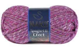Пряжа NAKO "SPAGHETTI EFFECT" 25 % шерсть, 75% акрил 100 гр "Атекс" г. Пермь