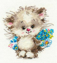 0-126 "Моей киске" 10х11 см "Атекс" г. Пермь