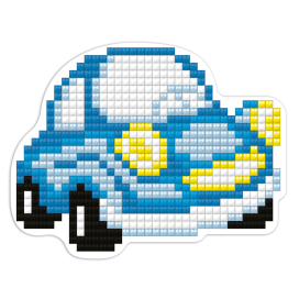 "ФРЕЯ" ALVM-006 Кристальная мозаика (алмазная вышивка) магнит "Машинка" 6.5 х 8 см "Атекс" г. Пермь