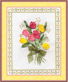 Ц-0620 "Тюльпаны" 19.5x24 см "Атекс" г. Пермь