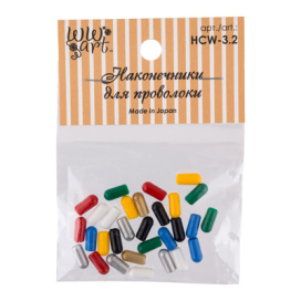 "WW-art" Наконечники для проволоки HCW-3.2 d 3.2 мм 30 шт ассорти "Атекс" г. Пермь
