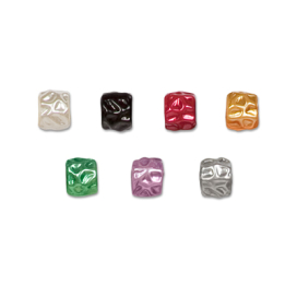 Бусины "Zlatka" пластик PFB-03 12x15мм 25шт ±1шт "Атекс" г. Пермь