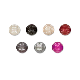 Бусины "Zlatka" пластик PFB-04 17мм 10шт ±1шт "Атекс" г. Пермь