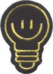 Нашивка Bulb - веселая лампочка 12511143 "Атекс" г. Пермь