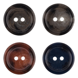 Пуговицы "Gamma" ШП-601 24 " 15 мм 144 шт "Атекс" г. Пермь