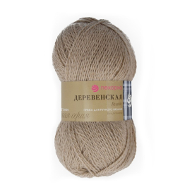 Пряжа Пехорская "Деревенская" 100% шерсть, 100 г, 250 м "Атекс" г. Пермь