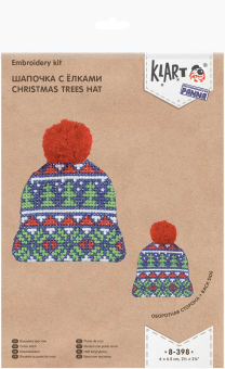 8-398 "Шапочка с елками" 6 х 6.5 см "Атекс" г. Пермь