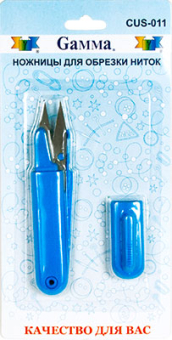 Ножницы "Gamma" CUS-011 для обрезки ниток (снипперы) 110мм "Атекс" г. Пермь