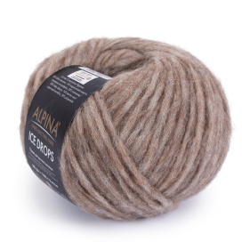 Пряжа ALPINA "ICE DROPS" 58% альпака, 14% шерсть, 28% полиамид 50 г 150 м ± 5 м "Атекс" г. Пермь