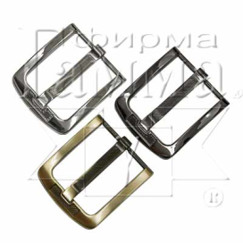 Пряжка GB 1601 для мужского ремня 65 x 52 мм 2 шт "Атекс" г. Пермь