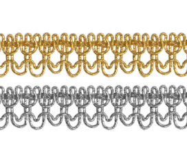 "GAMMA" MTR-02 Тесьма декоративная 12 мм 22.8 ±0.5 м "Атекс" г. Пермь