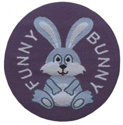 Жаккардовая нашивка Funny Bunny WL33 "Атекс" г. Пермь